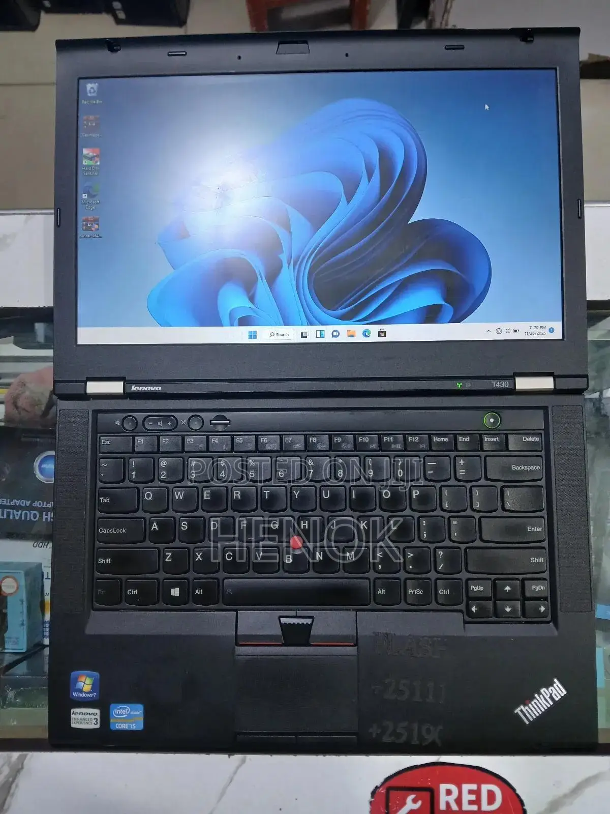 Laptop Lenovo ThinkPad T430 4GB Intel Core I5 SSD 128GB