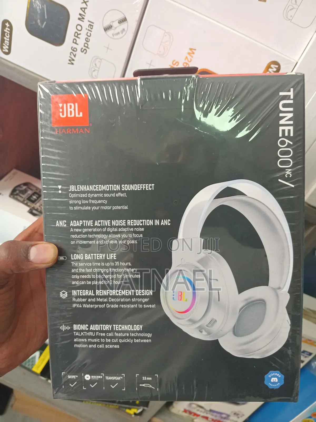 JBL Tune 600btnc Wireless on-Ear Headphones