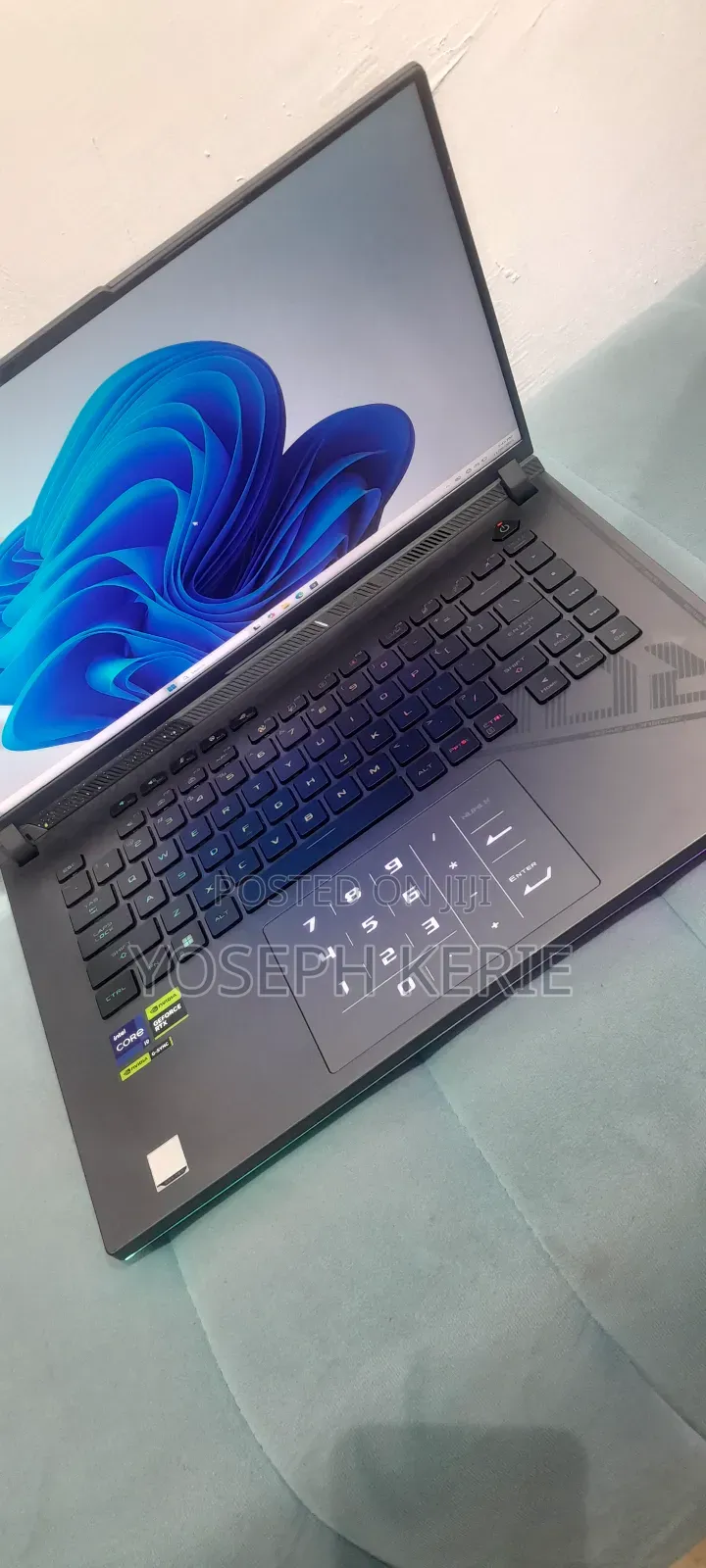 New Laptop Asus ROG Strix G16 G614 16GB Intel Core I9 SSD 1T