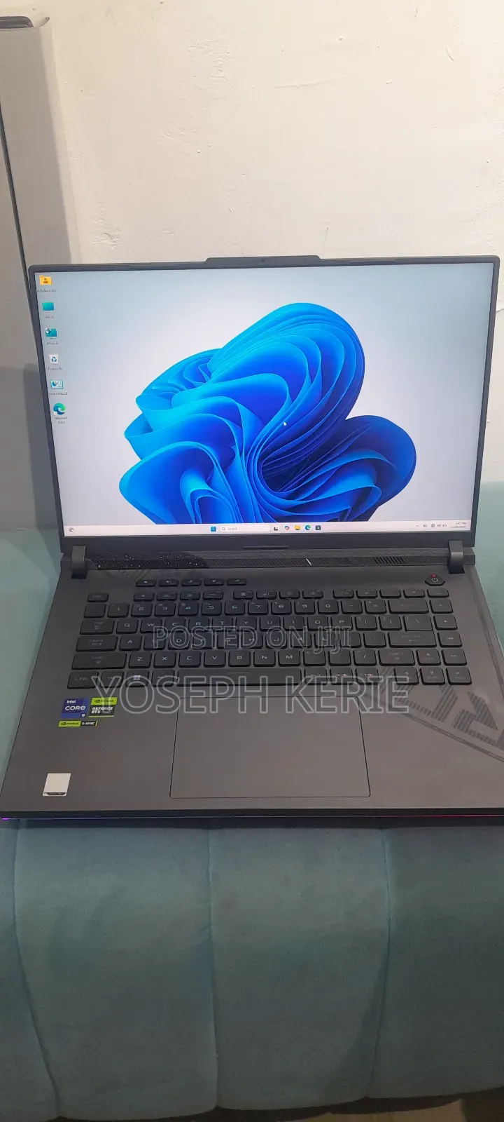 New Laptop Asus ROG Strix G16 G614 16GB Intel Core I9 SSD 1T