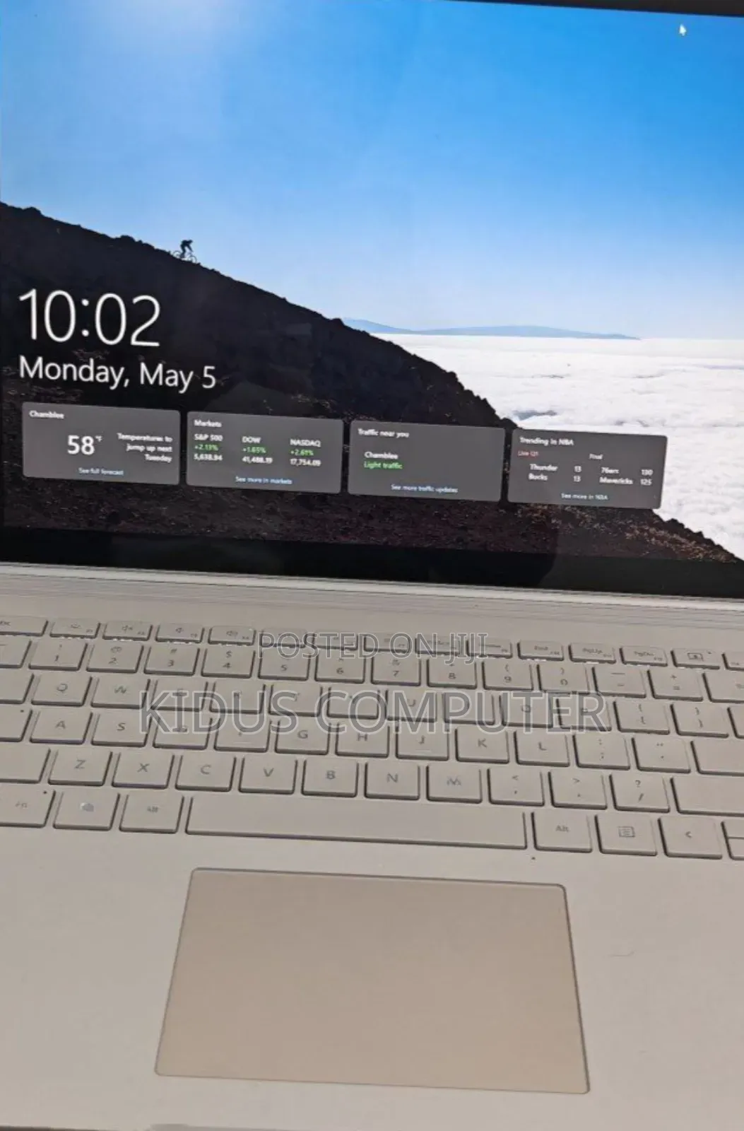 New Laptop Microsoft Surface 16GB Intel Core I7 SSD 256GB