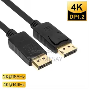 Displayport To Displayport Cable (Dp To Dp) - Uhd Video Audio