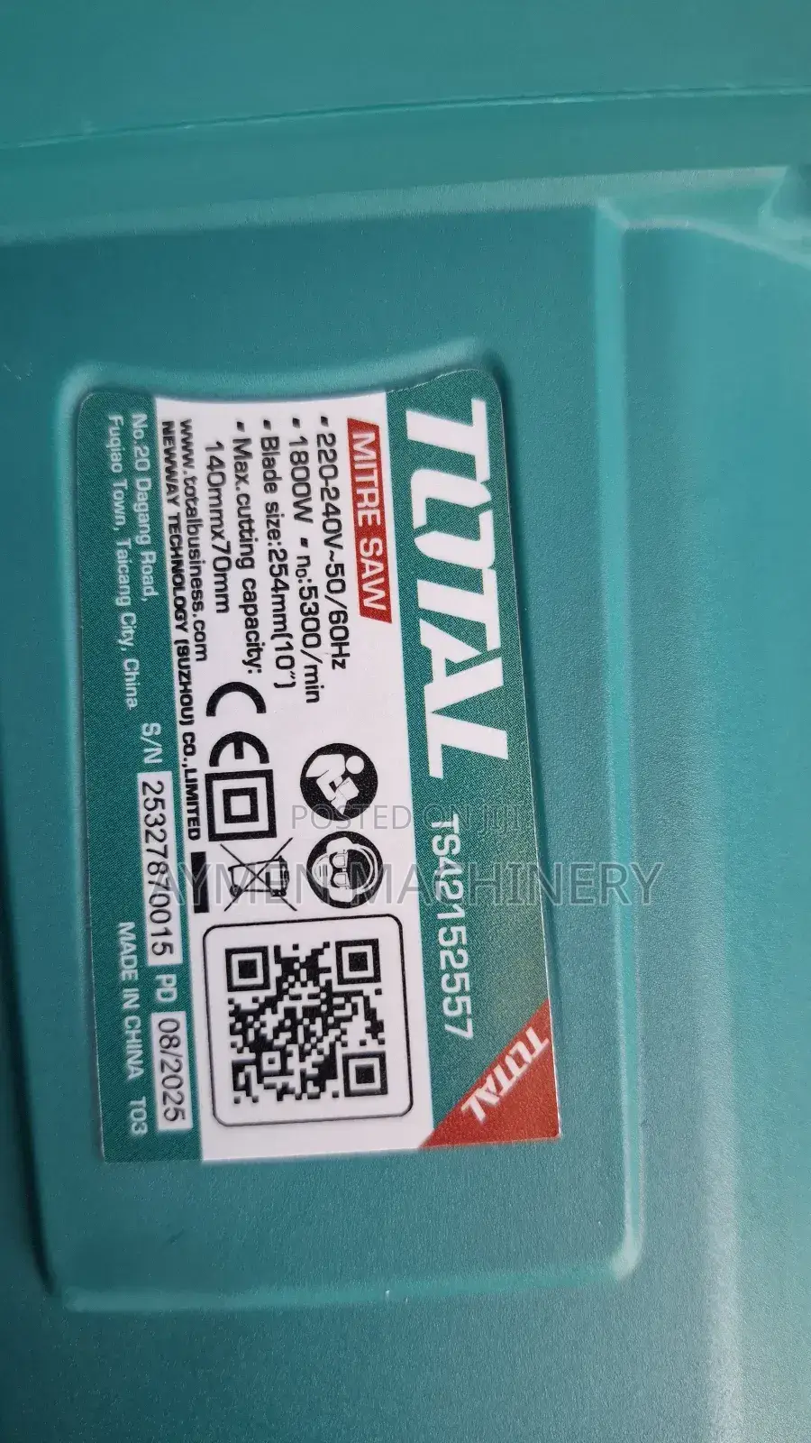 Mitresaw 1800w Total