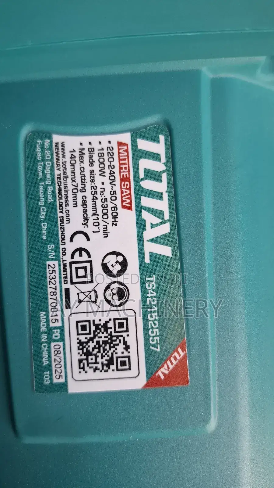 Mitresaw 1800w Total