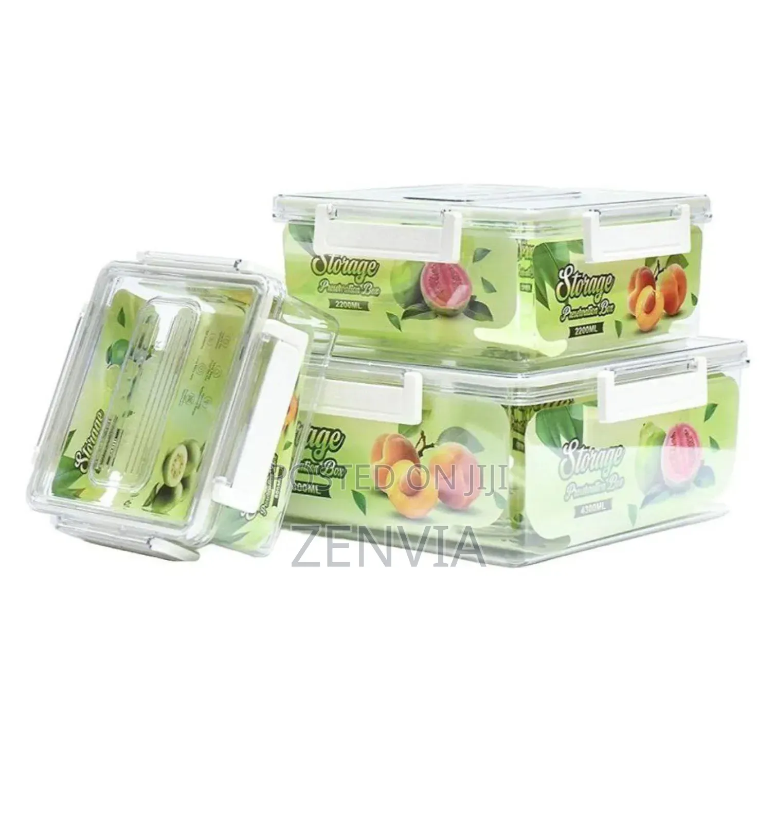 3 PCS Frige Oragnizer Box's