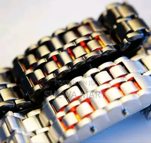 Durable Strap Wrist Watch Stylish Digital Large Screen Electroplated