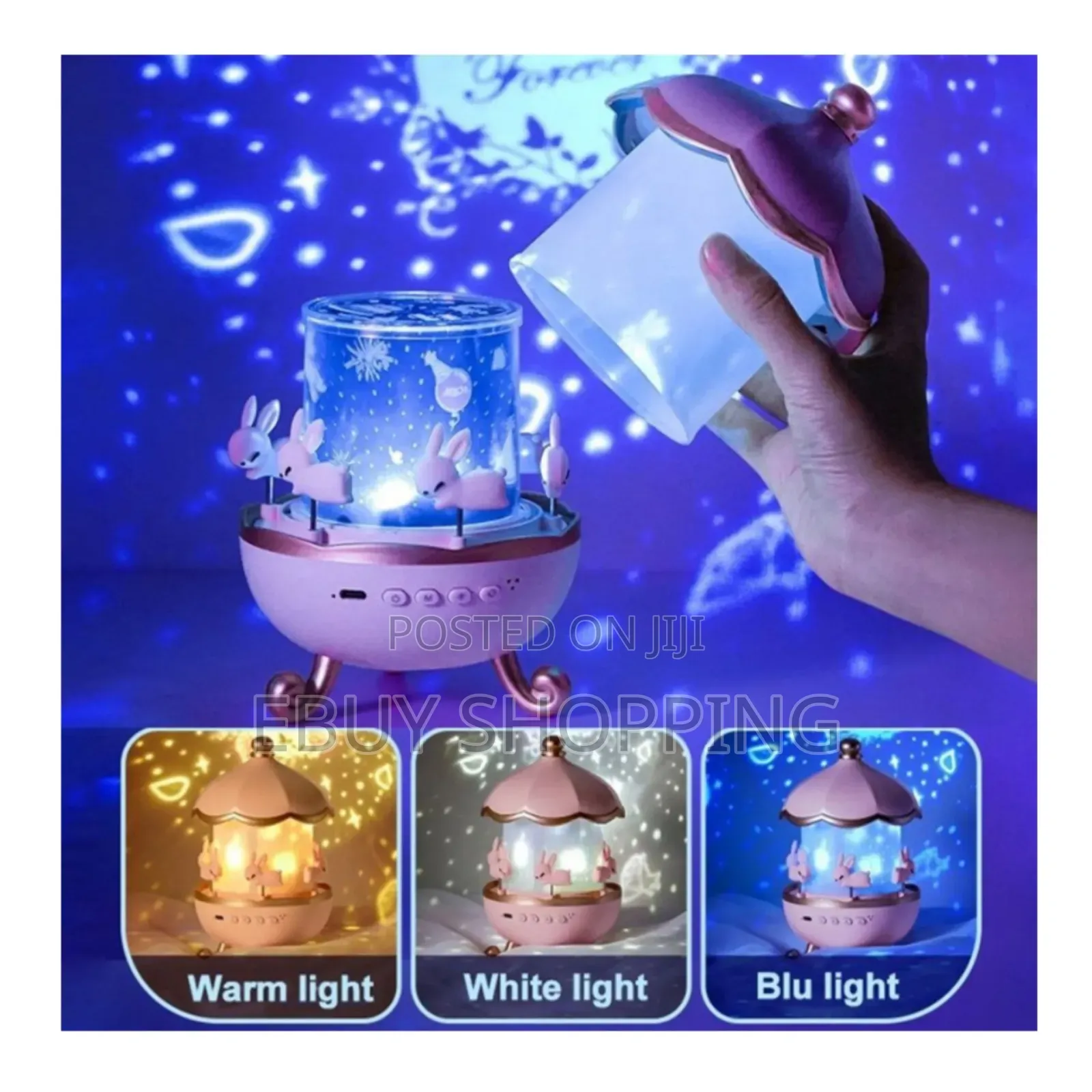 Magical Starry Sky Projector for Kids