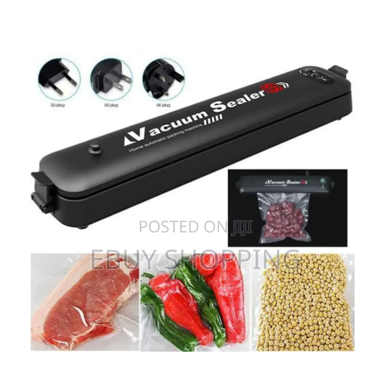Compact Home Vacuum Sealer With Dual Moist/Dry Modes