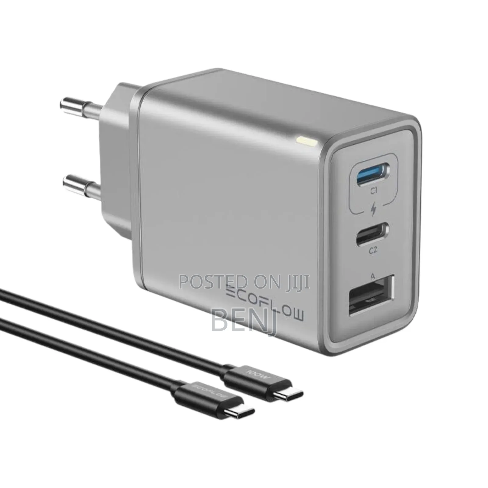 Ecoflow Rapid Gan 65w Charger 100w Cable Mac Thinkpad Surface Samsung