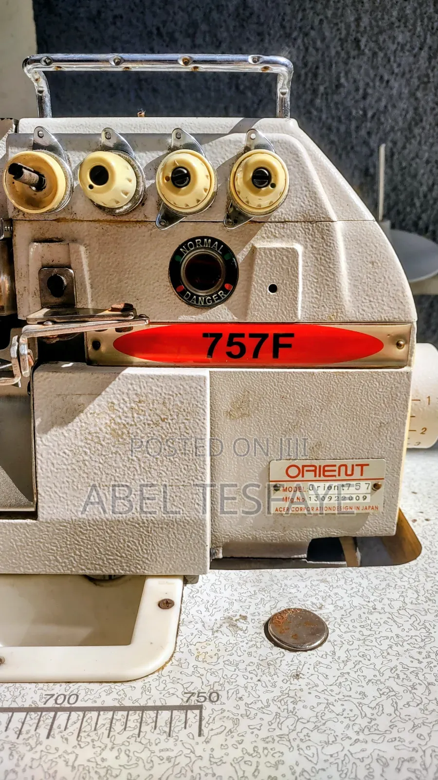 Overlock Sewing Machine Orient 757f