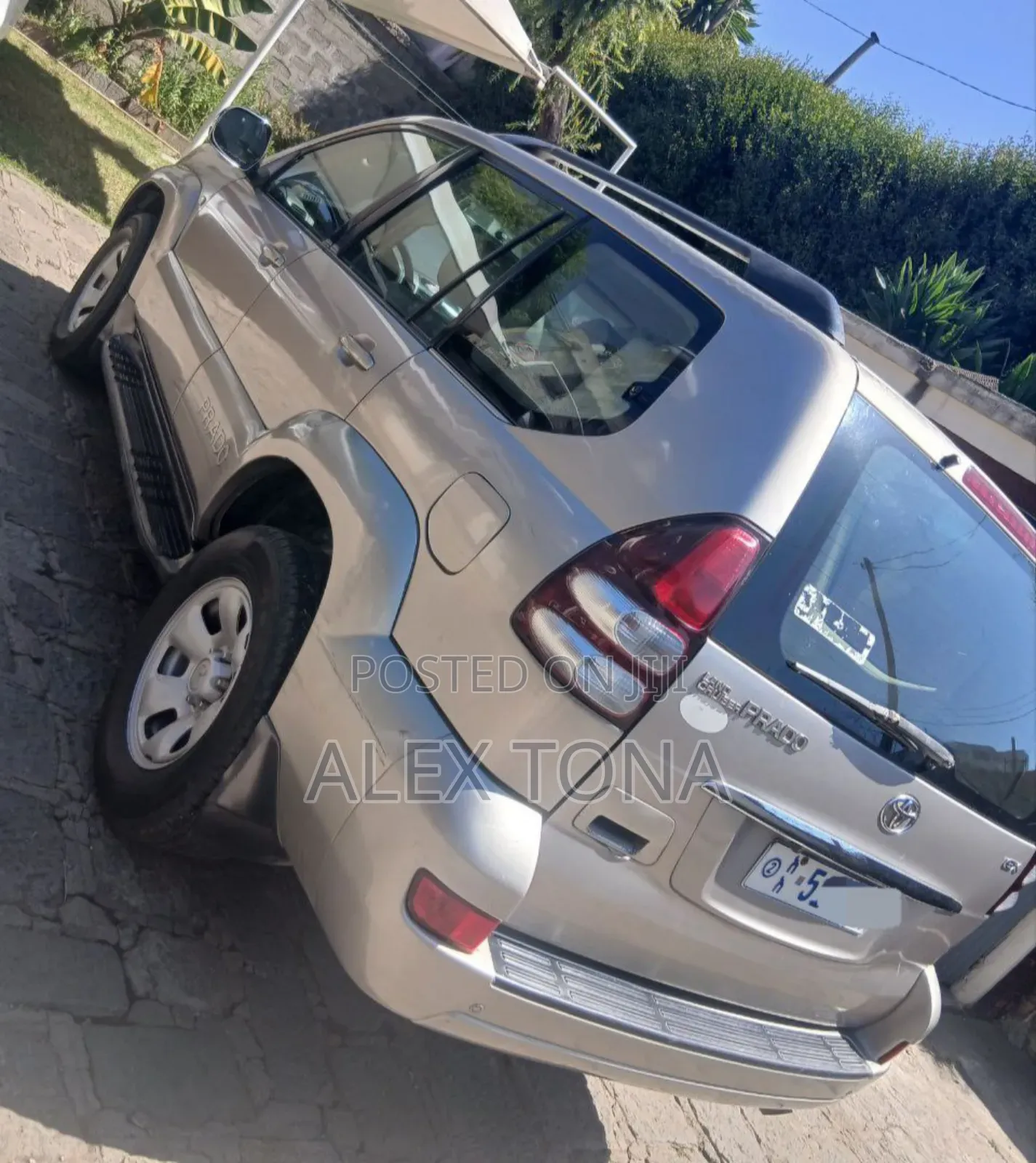 Toyota Land Cruiser Prado 2004 Silver