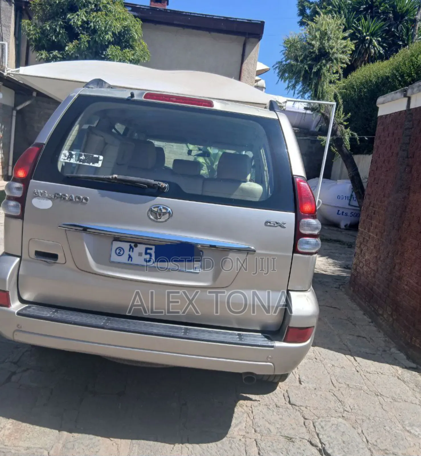 Toyota Land Cruiser Prado 2004 Silver