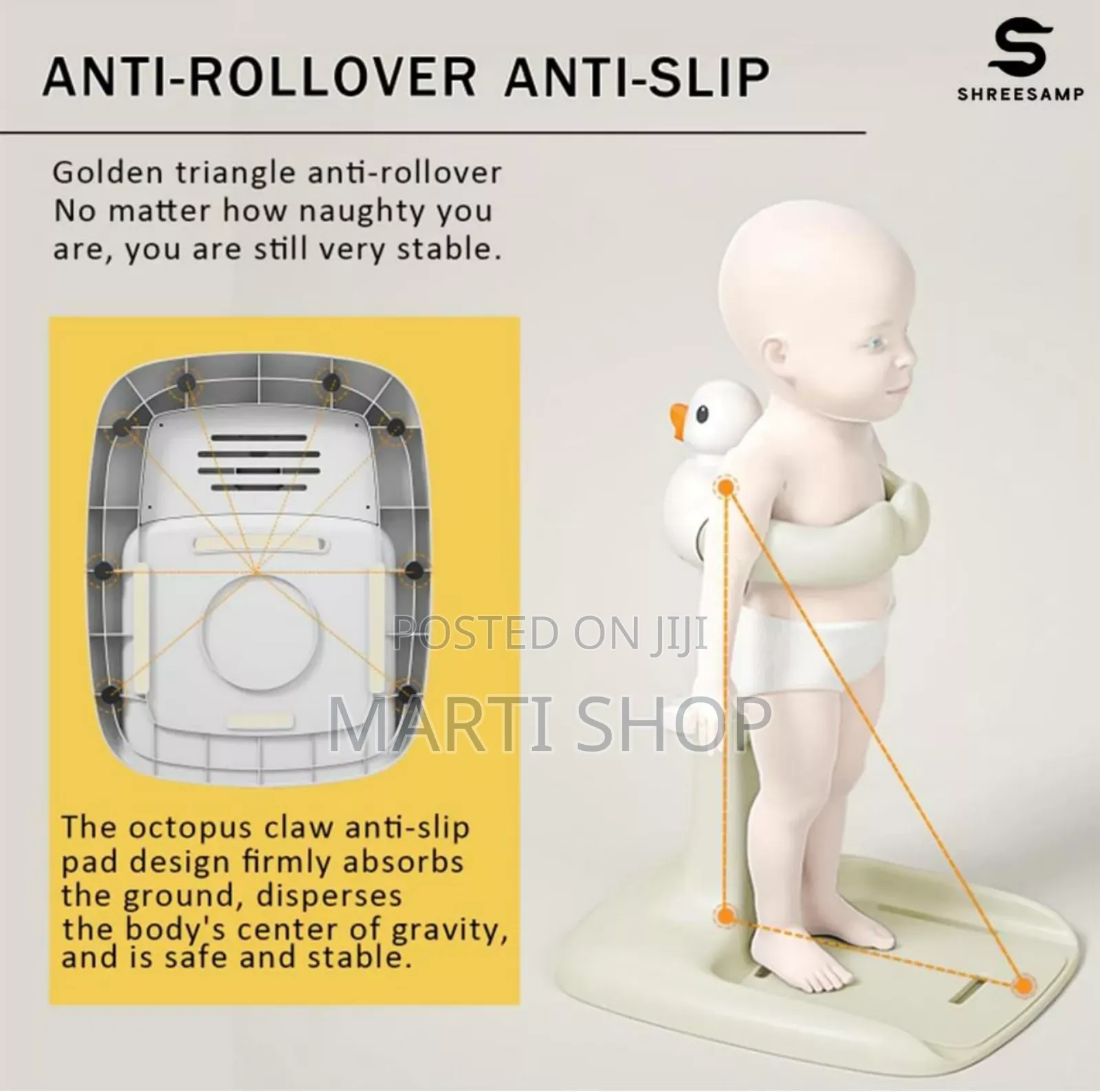 Adjustable Baby Shower Stand