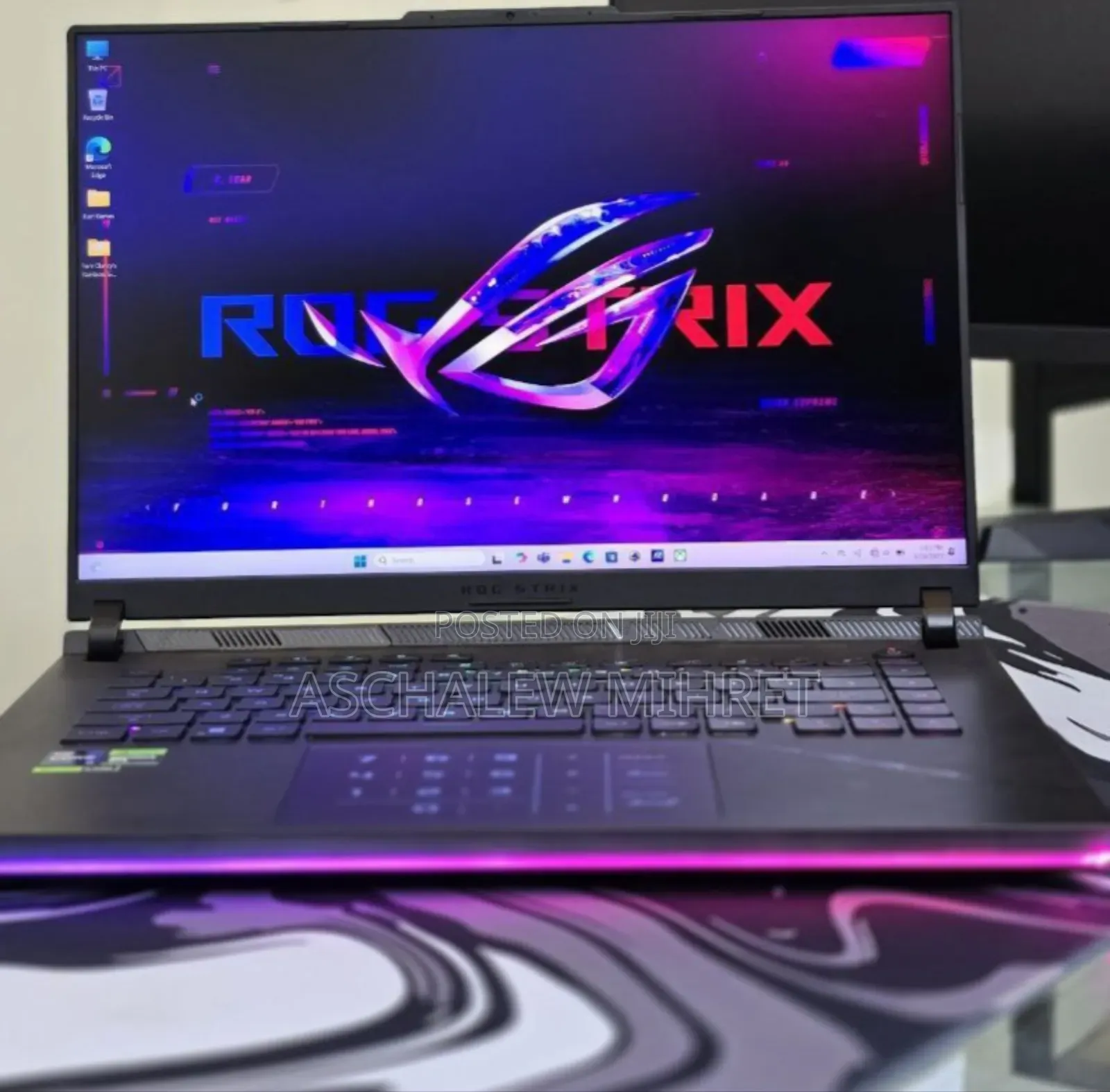 New Laptop Asus ROG Strix G16 G614 32GB Intel Core I9 SSD 1T
