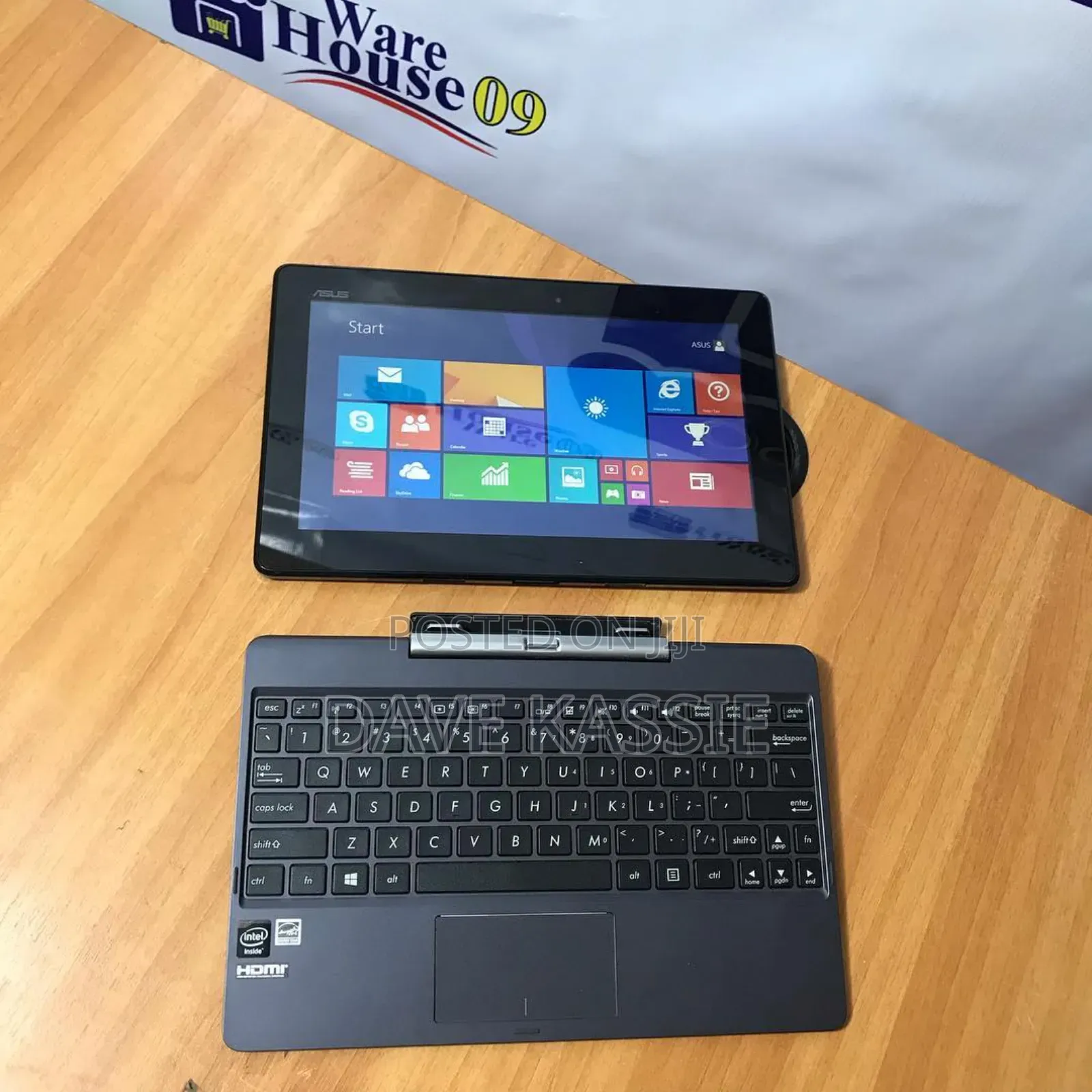New Laptop Asus Transformer Book T100TAF 2GB Intel Core 2 Quad SSD 60GB