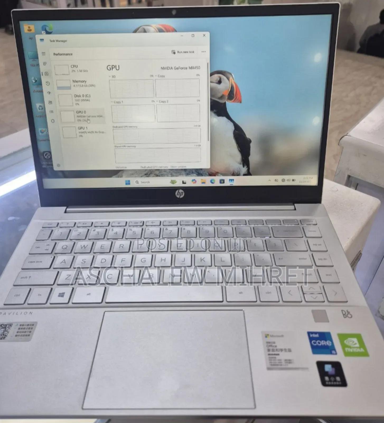 New Laptop HP Pavilion 15 16GB Intel Core I5 SSD 512GB