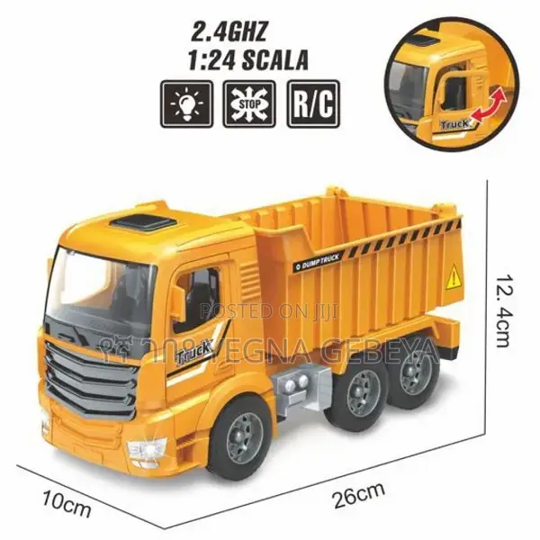 Engineering Dump Truck – Bump ’N Go Action Toy for Kids (Age 3+)