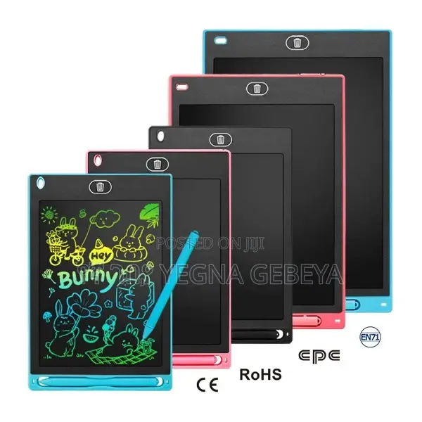 10-Inch LCD Writing Tablet – Lockable Screen, Sketchpad Memo Pad