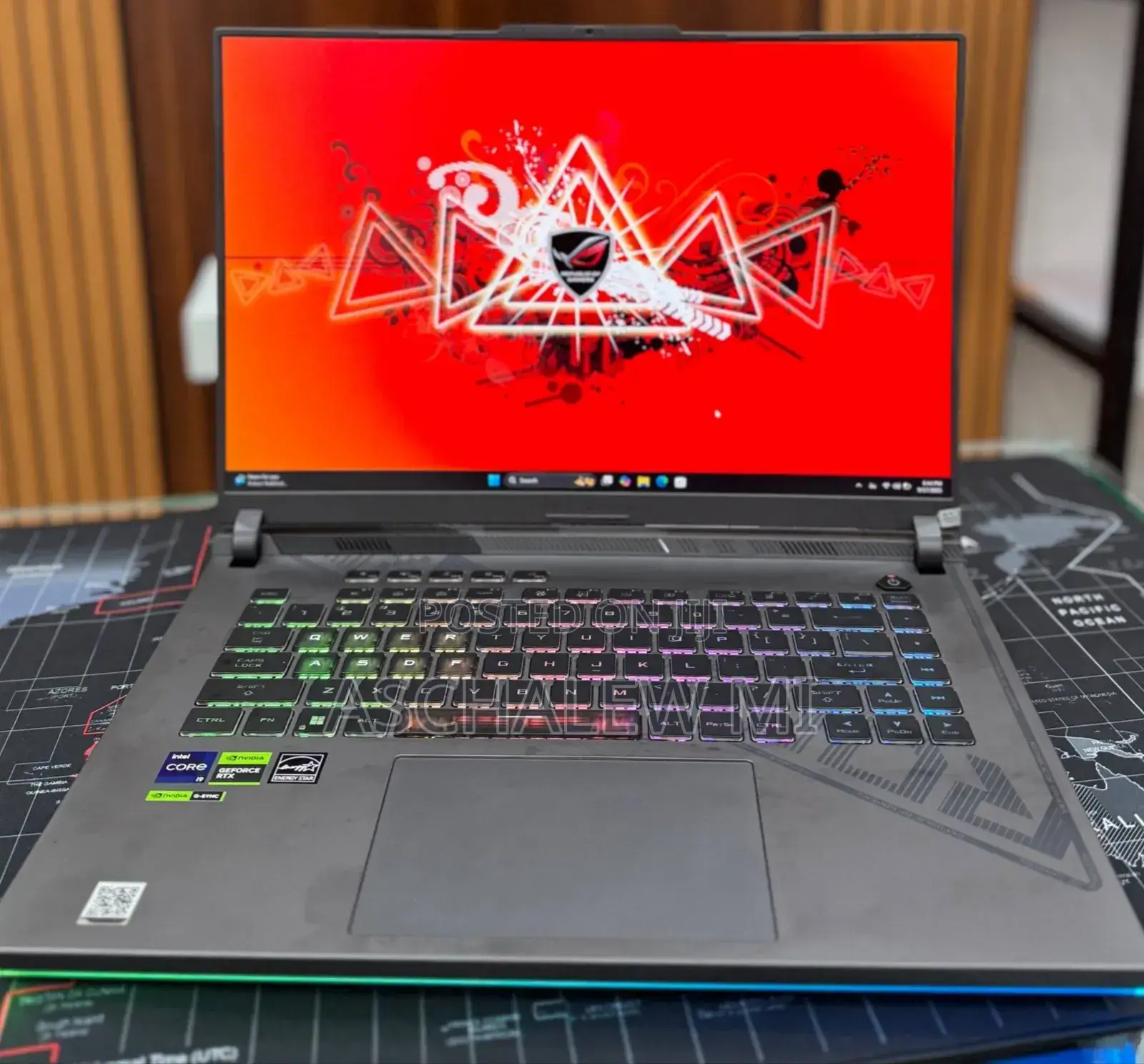 New Laptop Asus ROG Strix G16 G614 16GB Intel Core I9 SSD 1T