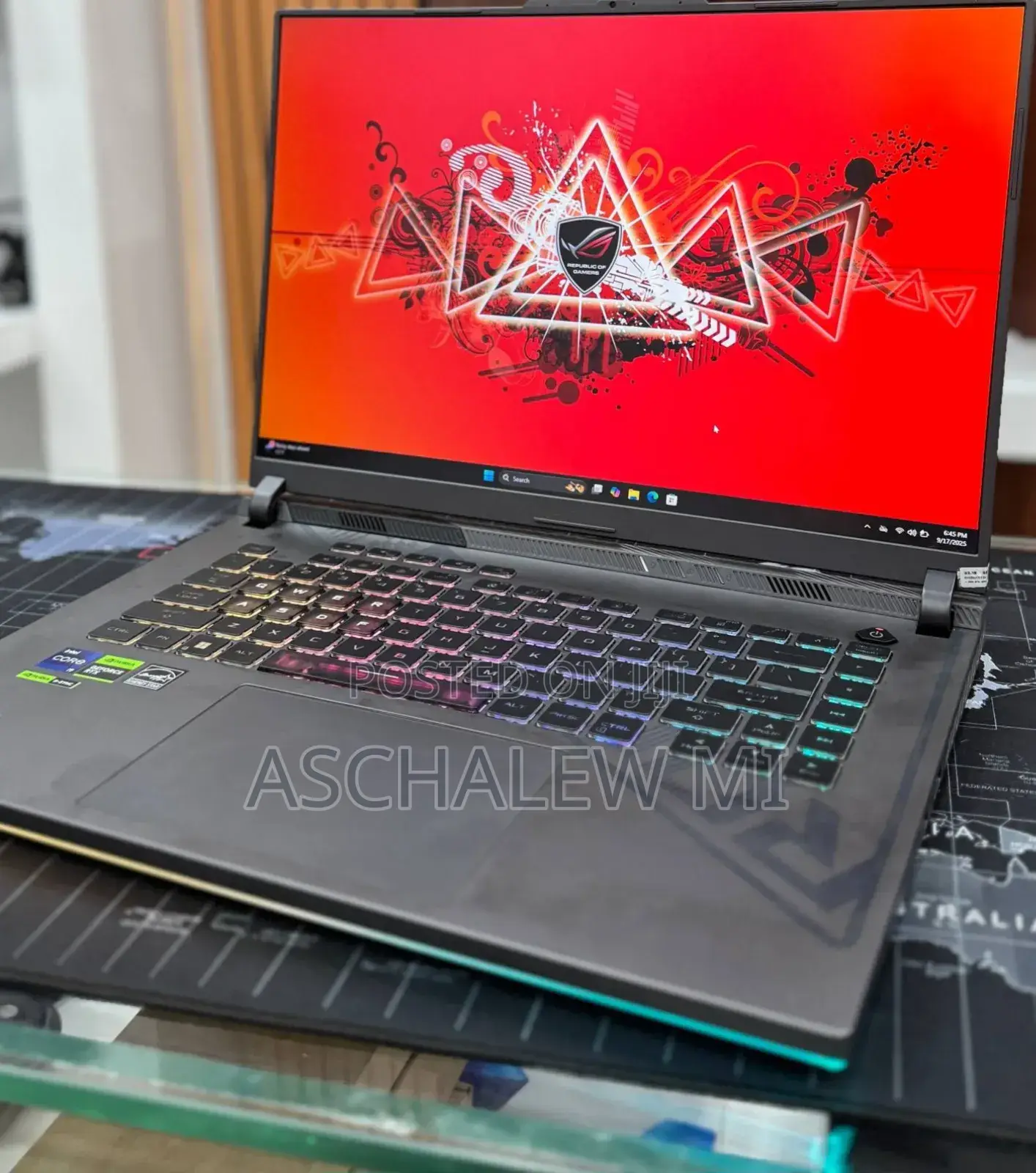 New Laptop Asus ROG Strix G16 G614 16GB Intel Core I9 SSD 1T