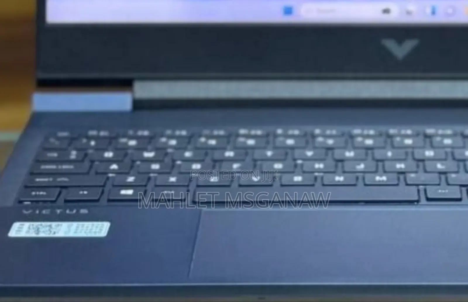 New Laptop HP Victus 16 16GB Intel Core I7 SSD 512GB