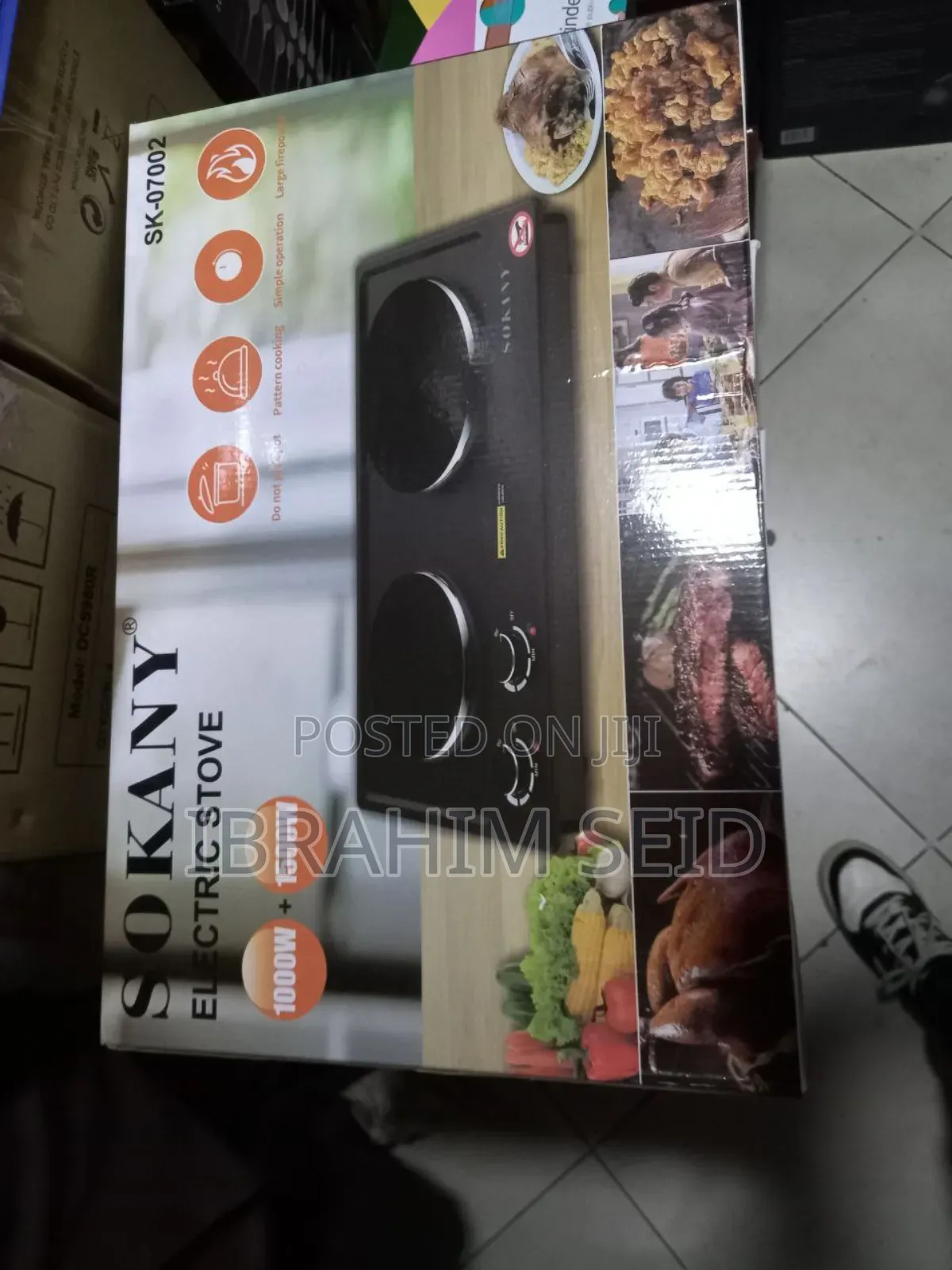 Sokany Sk-07002 Double Electric Stove Hot Plate