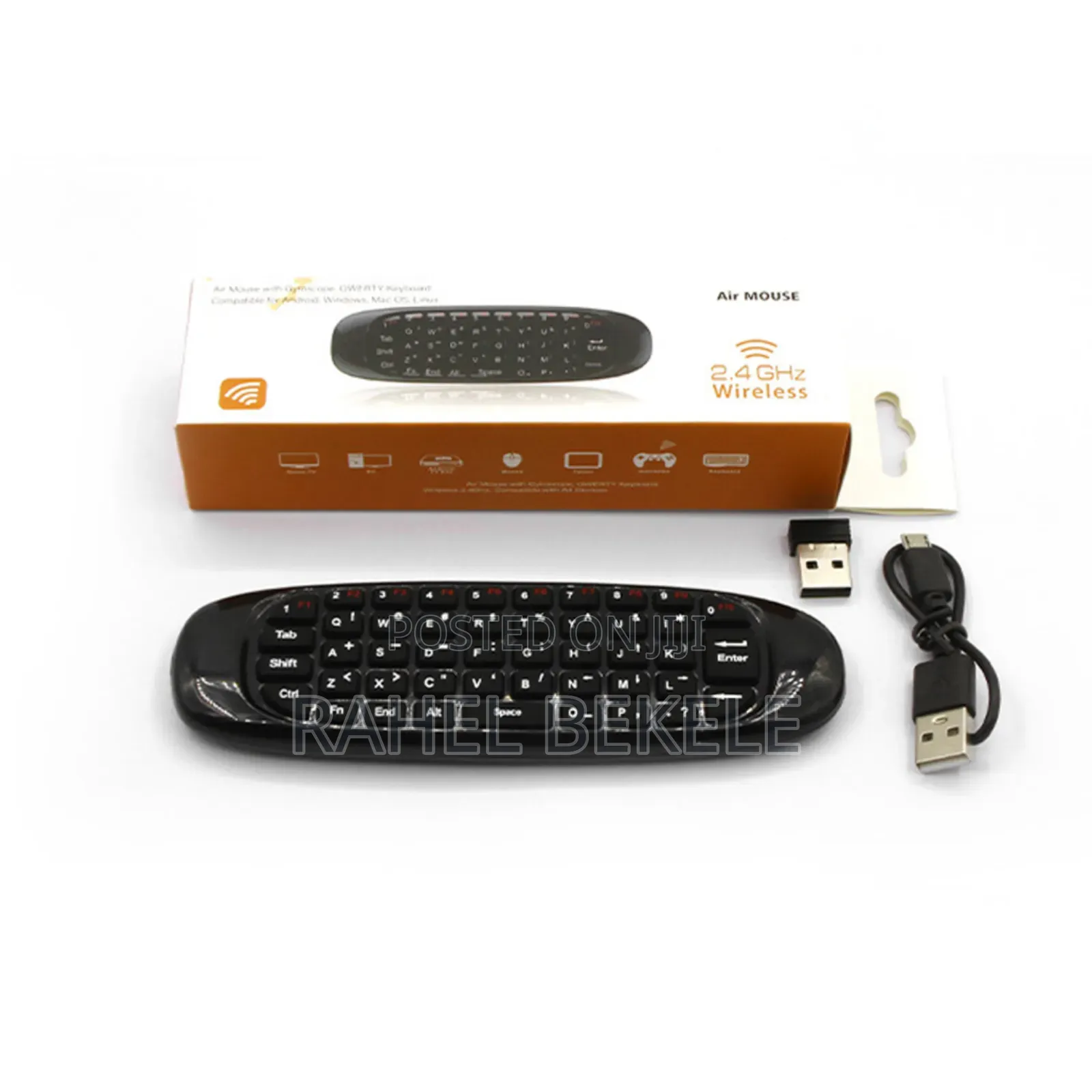C120 Air Mouse With a Built-in Qwerty Keyboard.