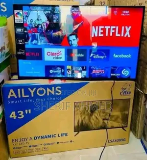 Photo - Ailyons 43inch Telvesion 32,43,50,55,65,75,85 Hulumi