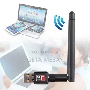 600mbps Usb Wifi Adapter High-Gain Antenna 802.11n Pc Laptop Dongle