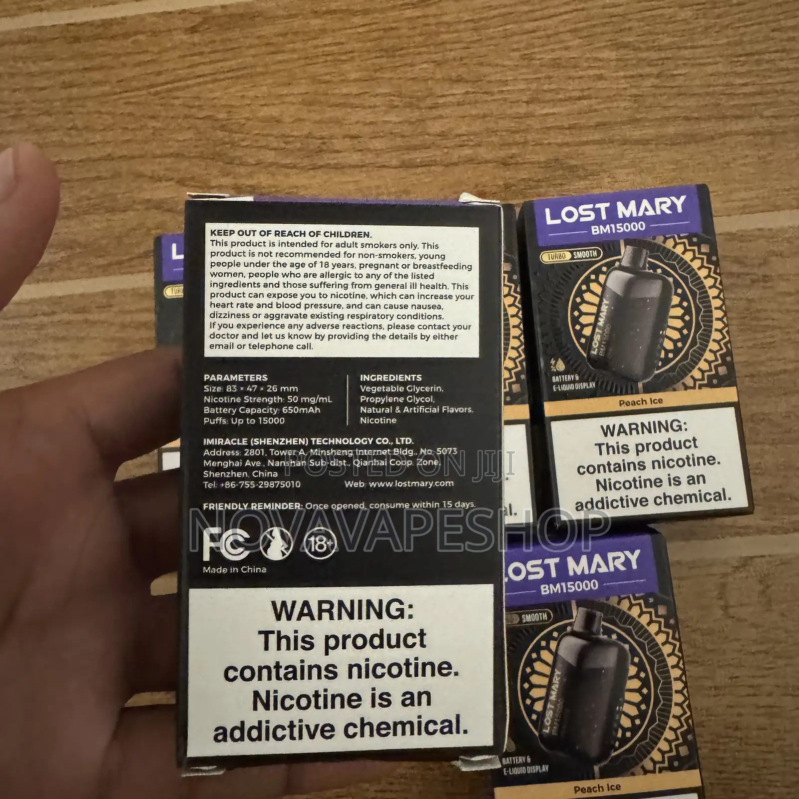 Lost Mary Vape 15000 Puff Peach Ice
