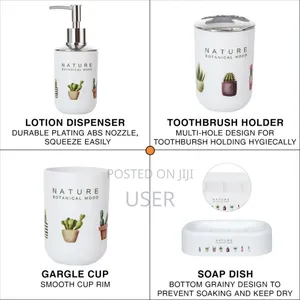 Bathroom Supplies Set of 6