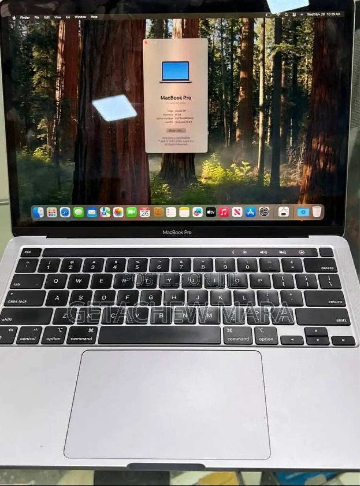 New Laptop Apple MacBook Air 2020 M1 8GB Intel SSD 256GB