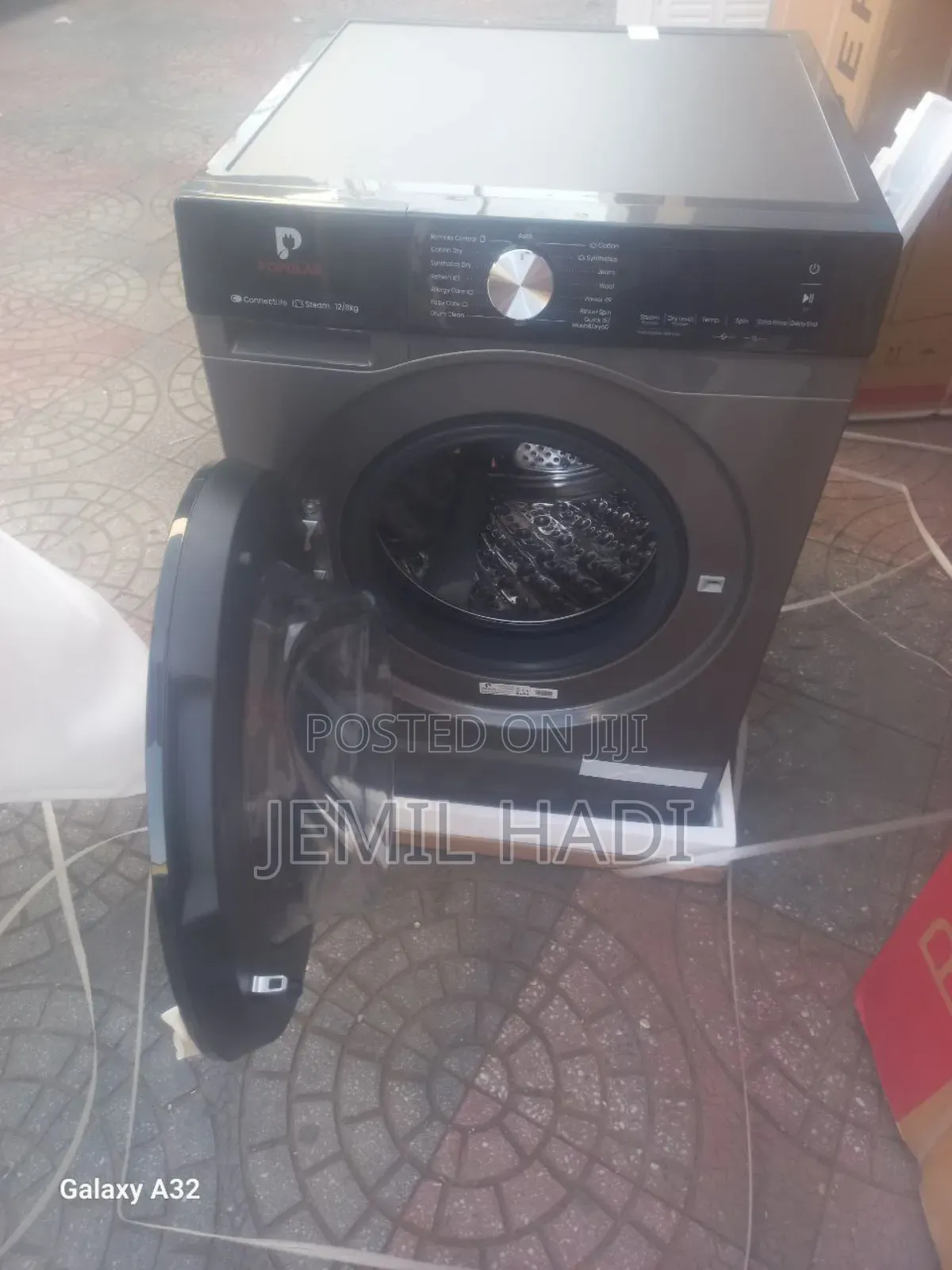 Popular Awtoatic Sisetem Wshing Mashins 12kg Front Ladore for the Pere