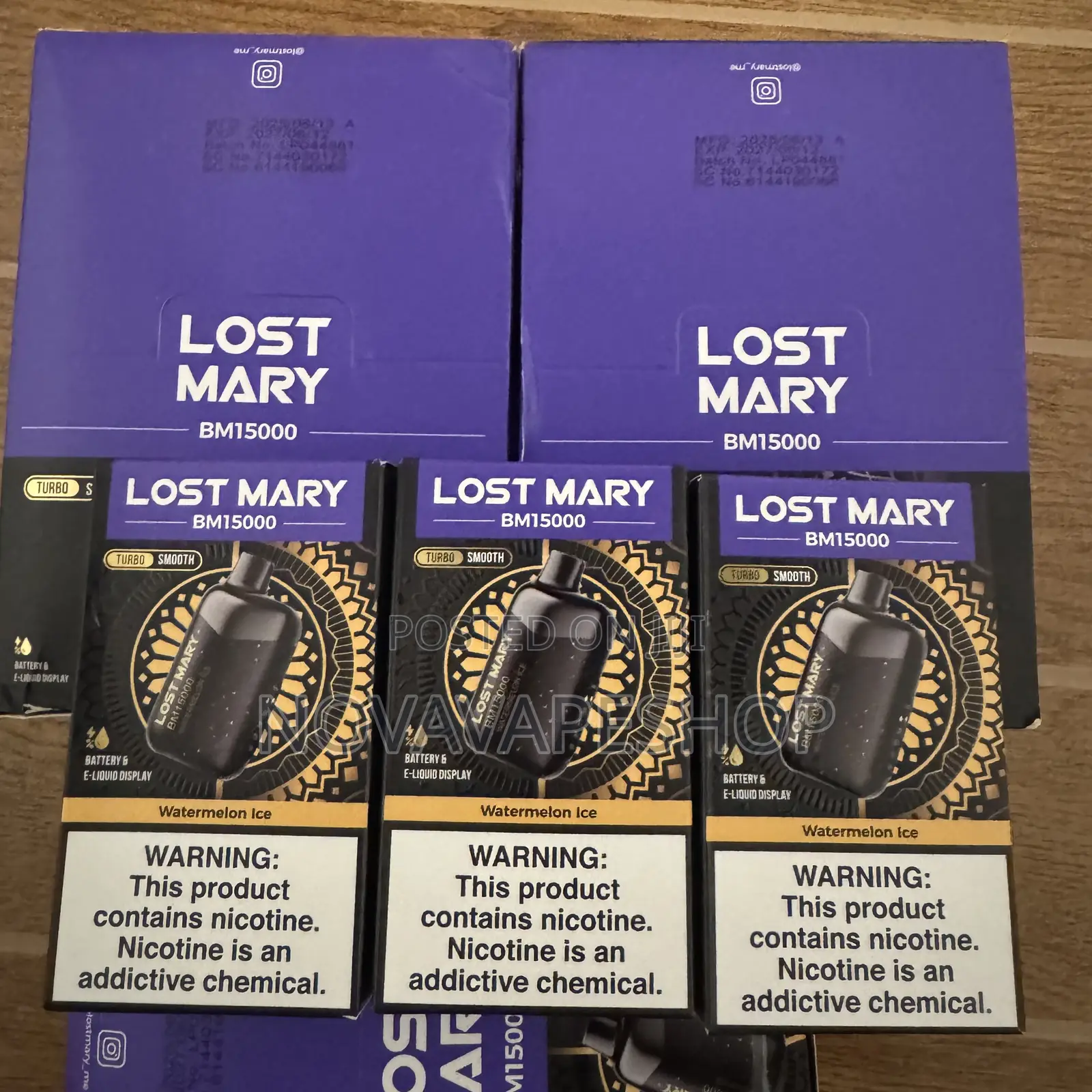 Lost Mary 15000 Watermelon Ice Vape