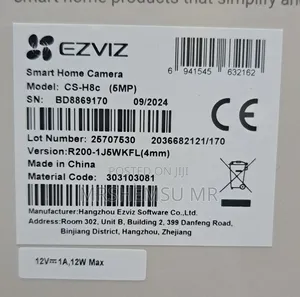 Ezviz H8c Pro (5mp) Ai Pan Tilt Wi-Fi Camera