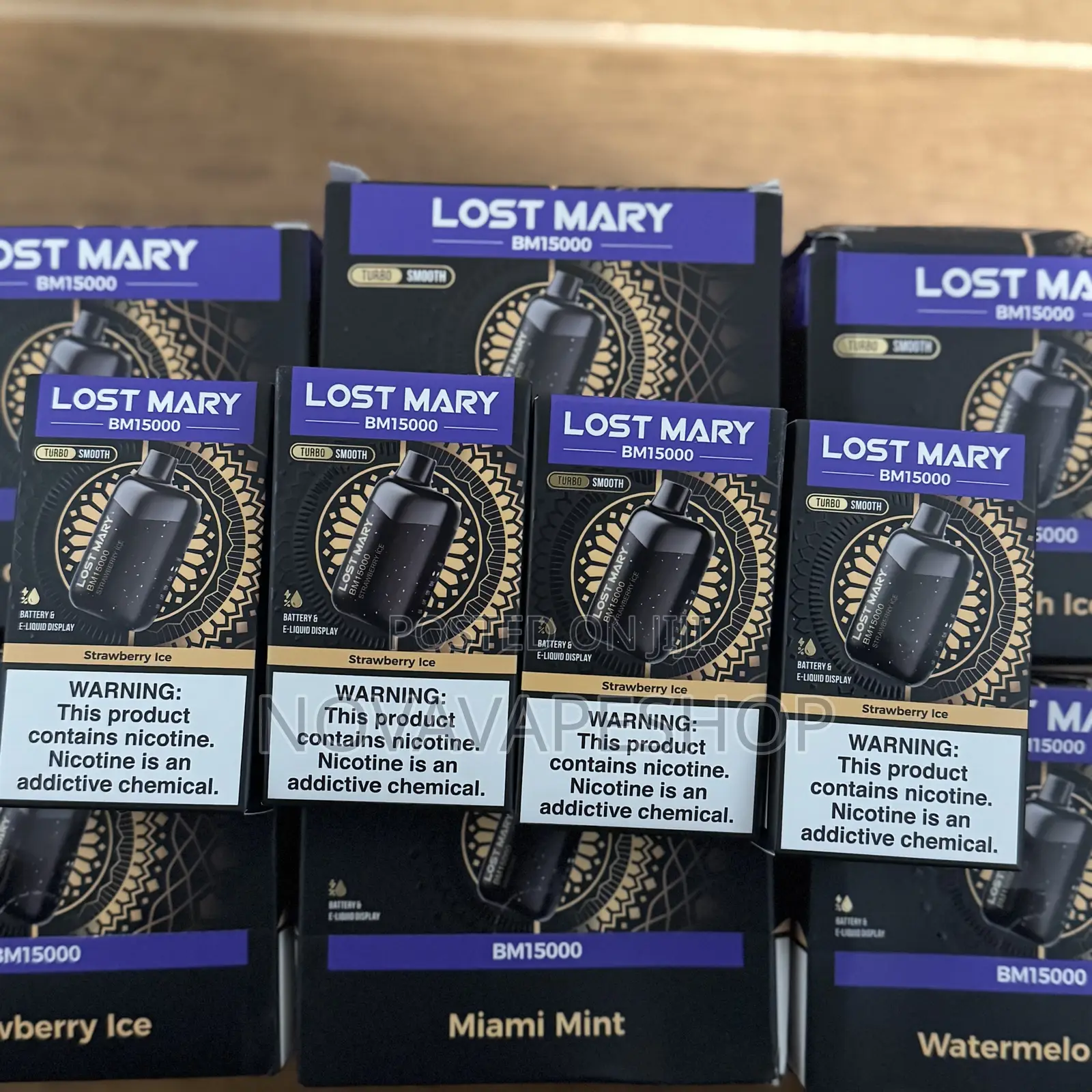 Lost Mary 15000 Strawberry Ice Vape Hokah