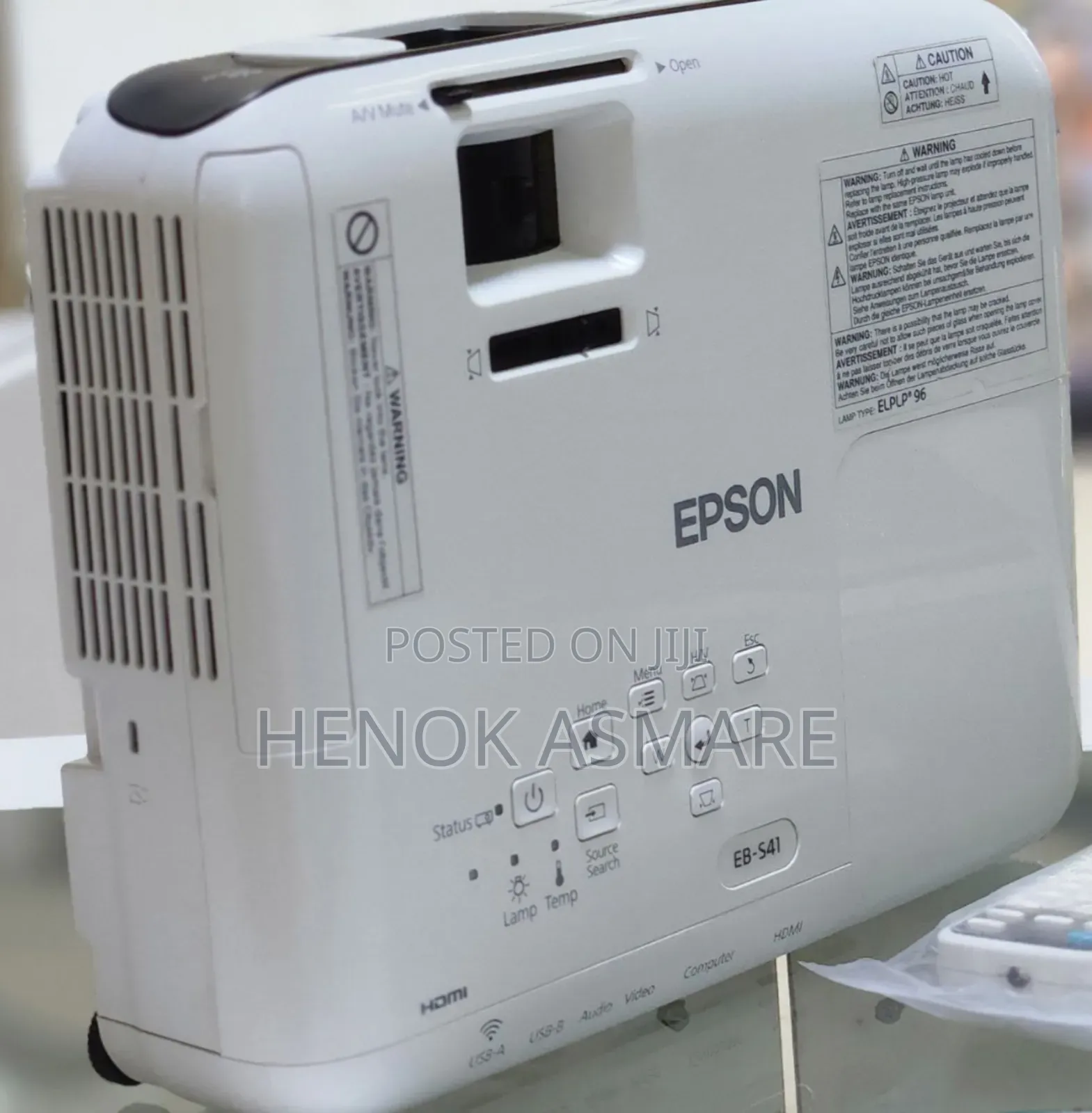 Epson Projector 
Model Name: Eb-S41
  Has Bag and Remote 
Har