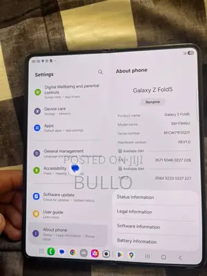 New Samsung Galaxy Z Flip 5 512 GB Black