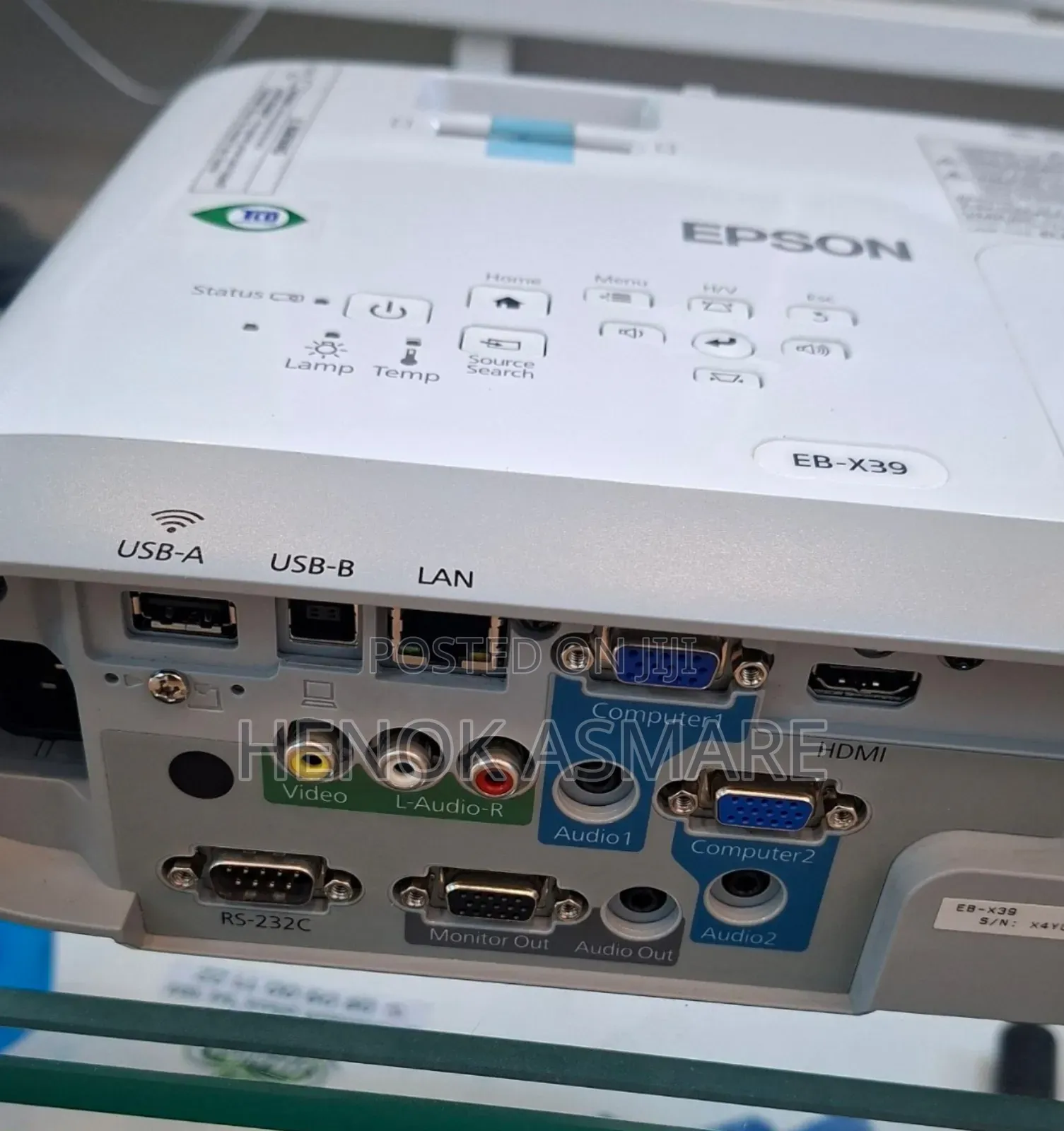 Brand New Epson Projector 
Has Remote and Bag 
Model Name: Eb-X39