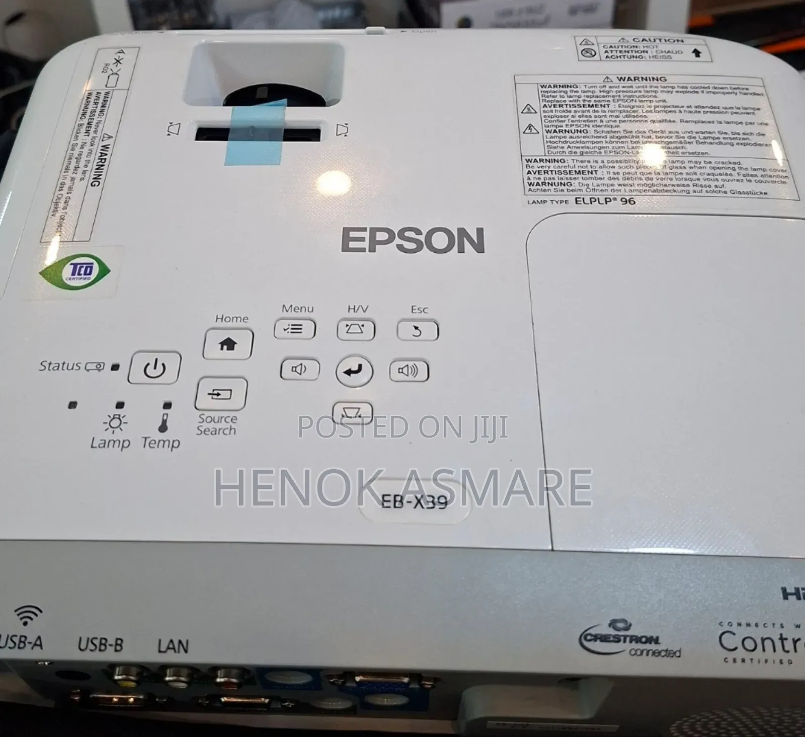 Brand New Epson Projector 
Has Remote and Bag 
Model Name: Eb-X39