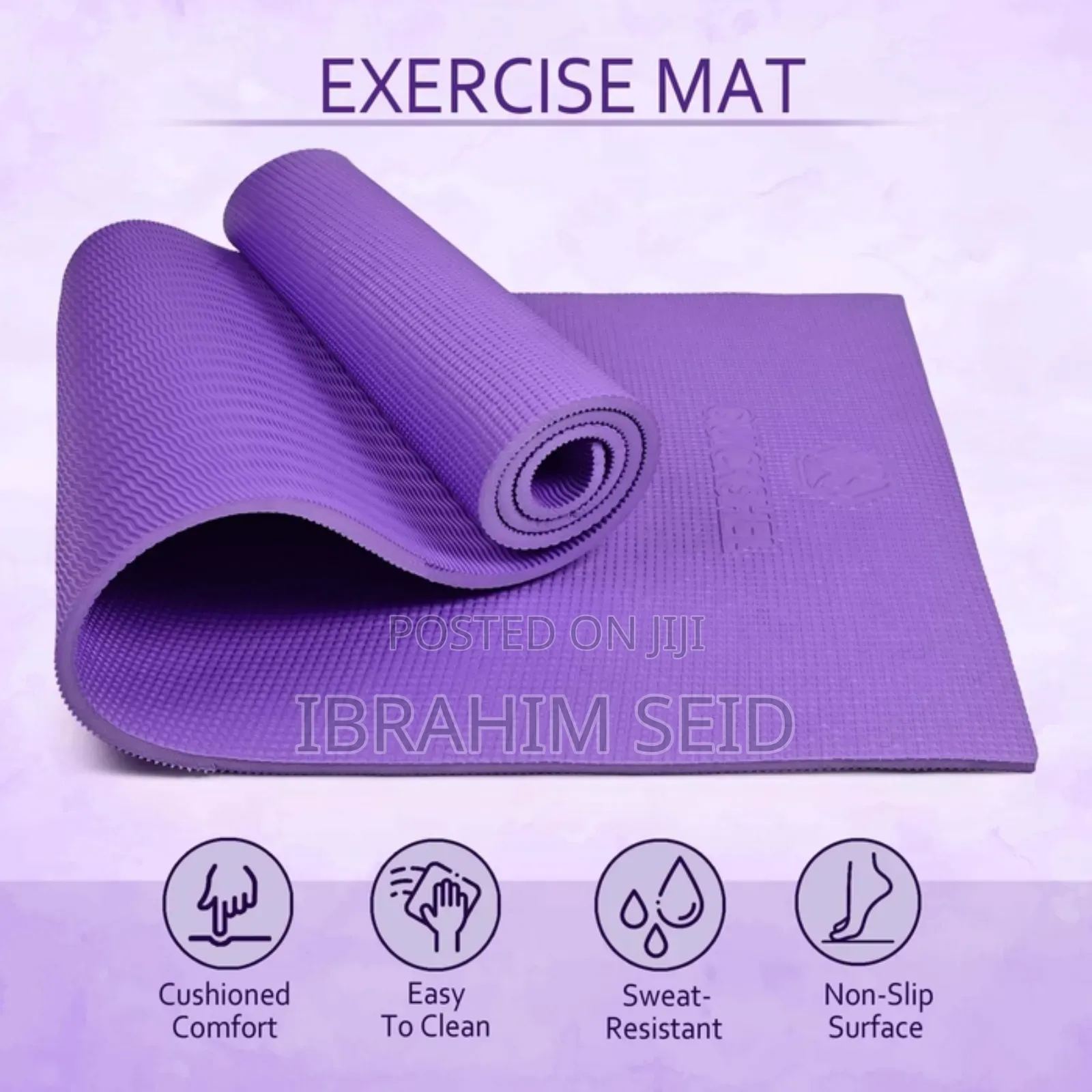 Yoga Mat Non Slip Eva Yoga Mat Eco Friendly 6mm