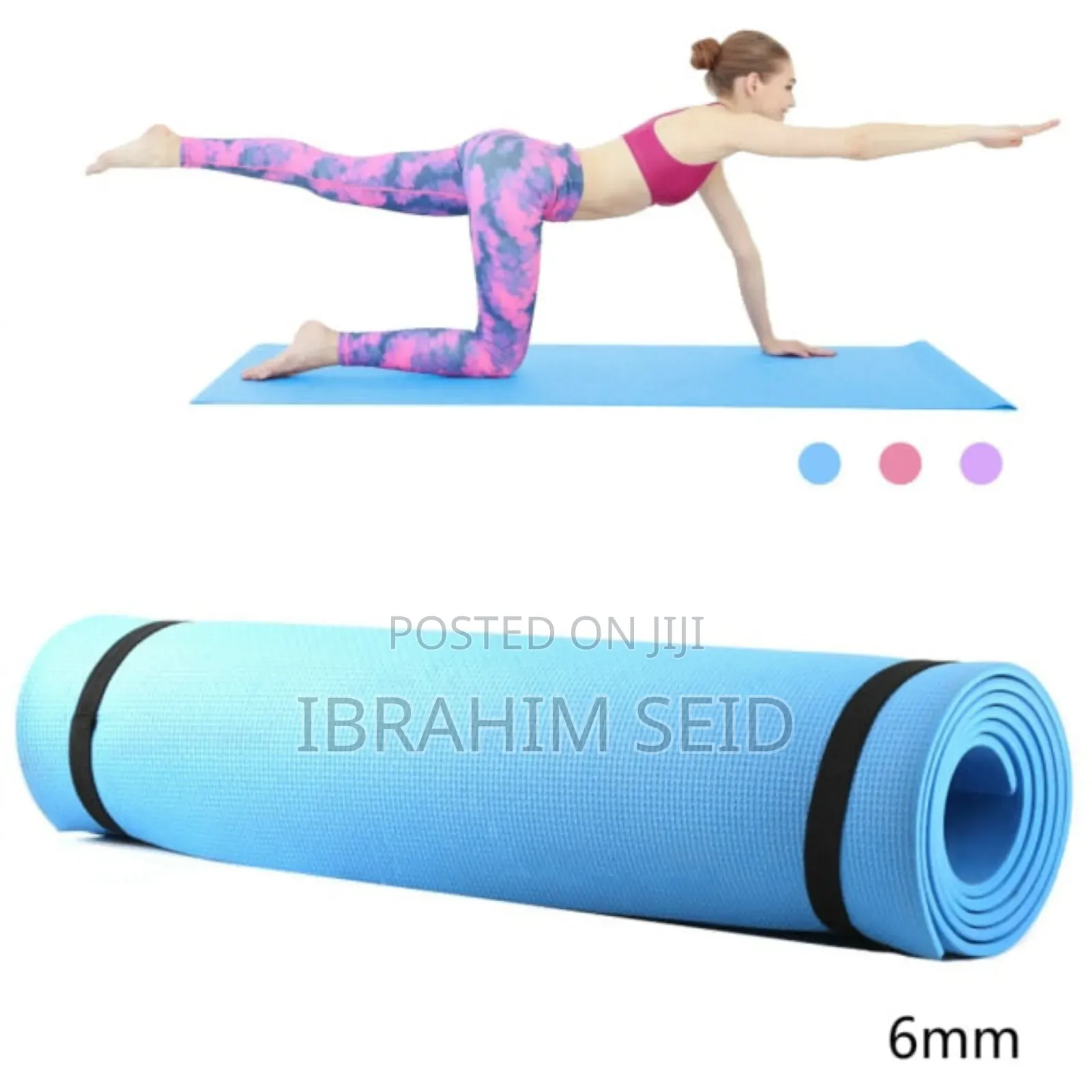 Yoga Mat Non Slip Eva Yoga Mat Eco Friendly 6mm