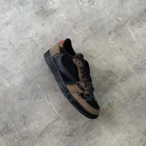 Photo - Travis Scott X Jordan 1 Low Og Sp “Velvet Brown”