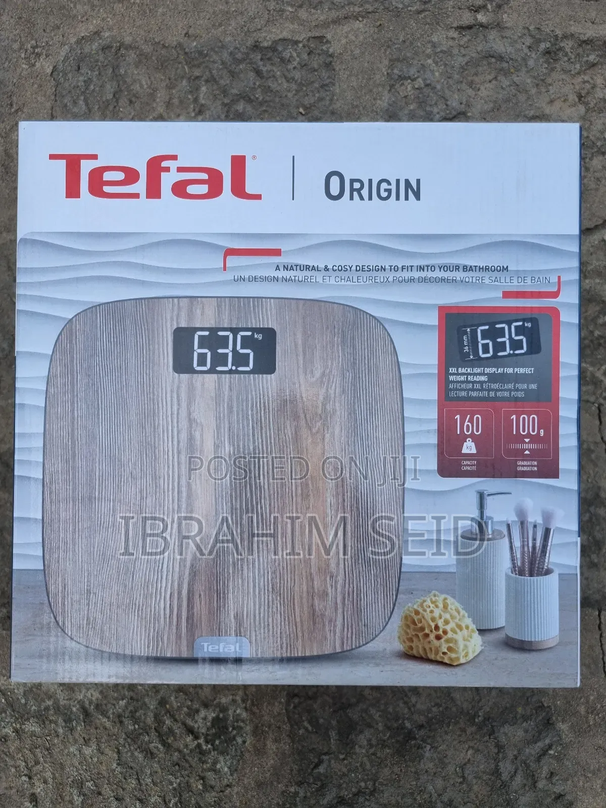 Bathroom Scale Tefal 160 Kg Description • Xxl Display