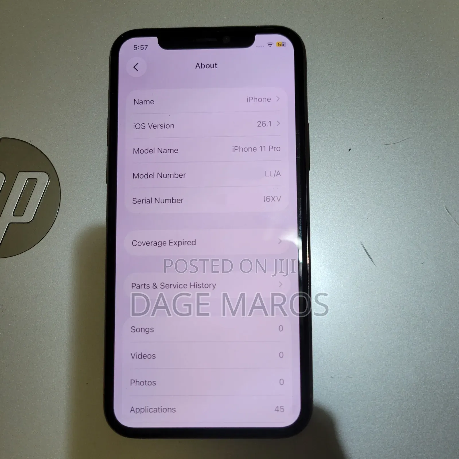 Apple iPhone 11 Pro 256 GB Gold