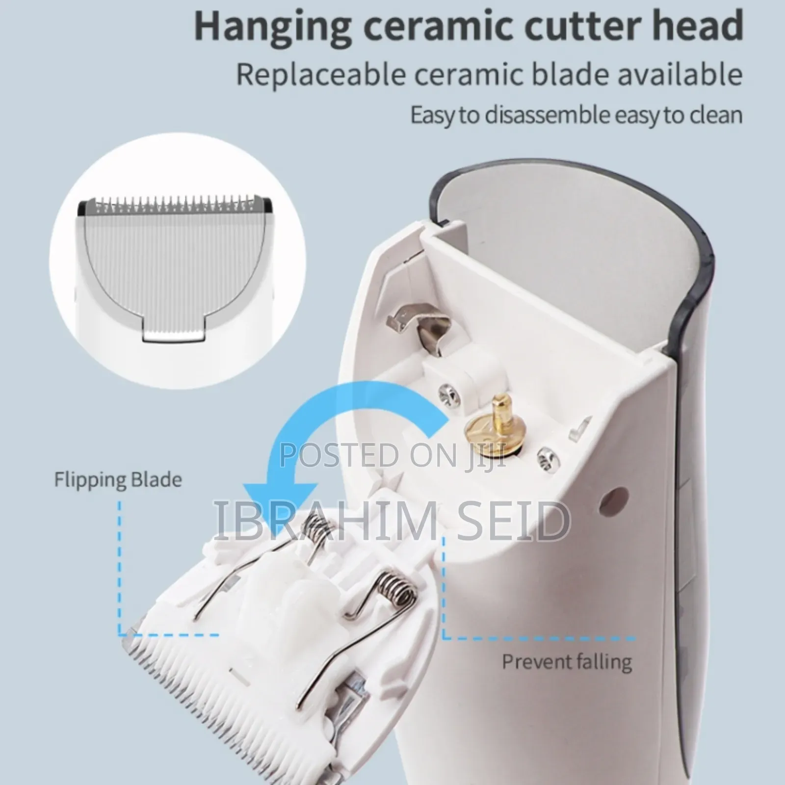 Kids Electric Hair Clipper Waterproof