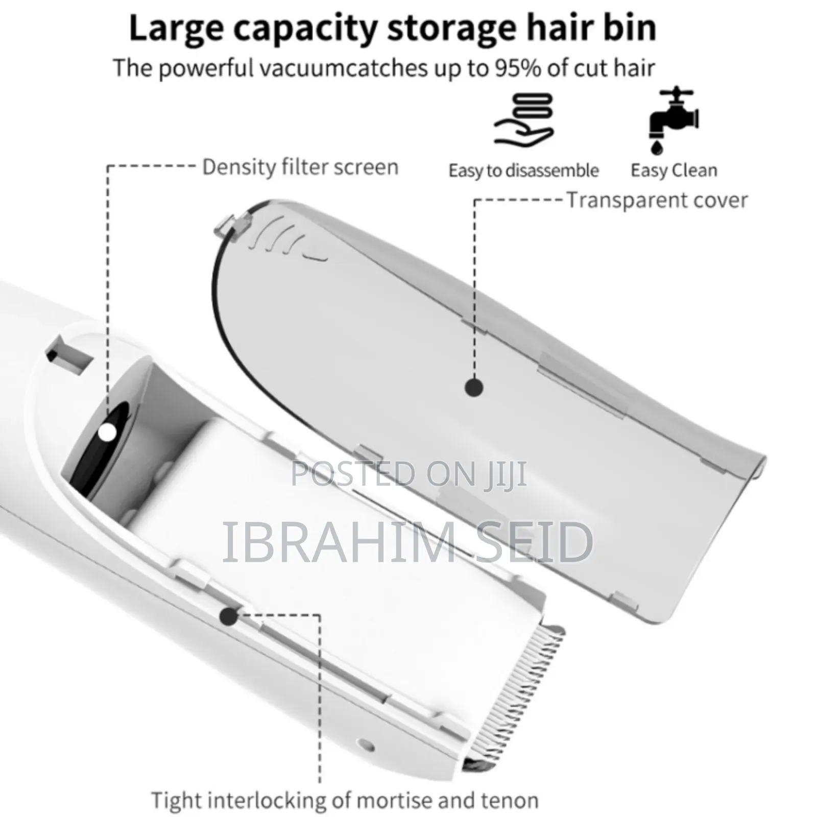 Kids Electric Hair Clipper Waterproof