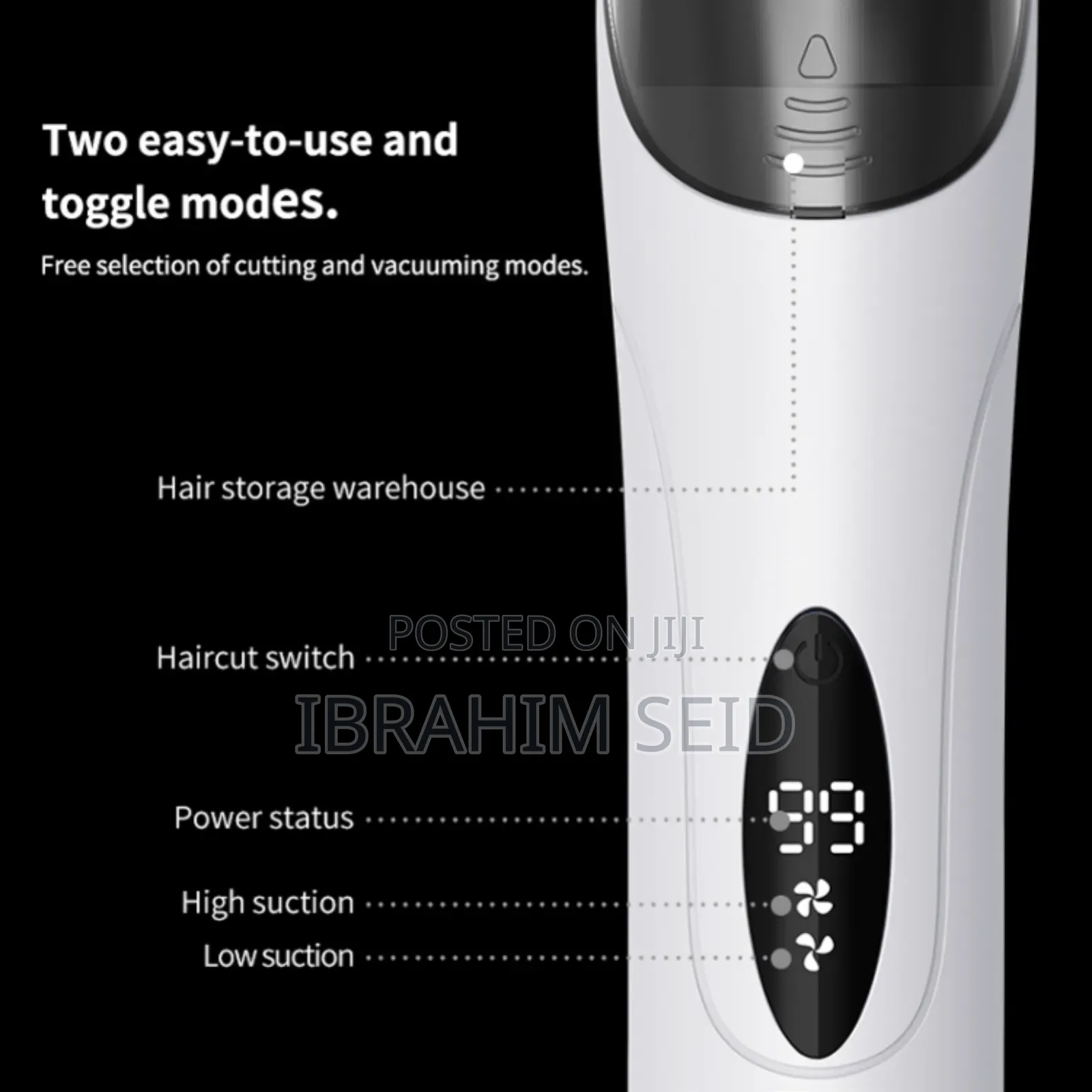 Kids Electric Hair Clipper Waterproof