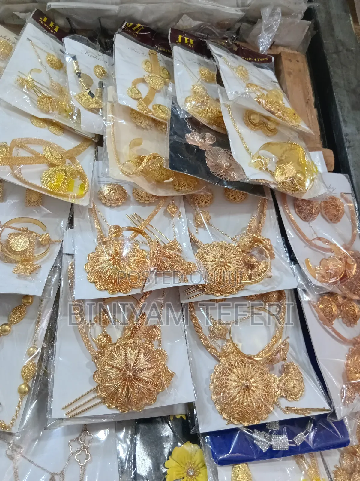 Golden Jewellery Set