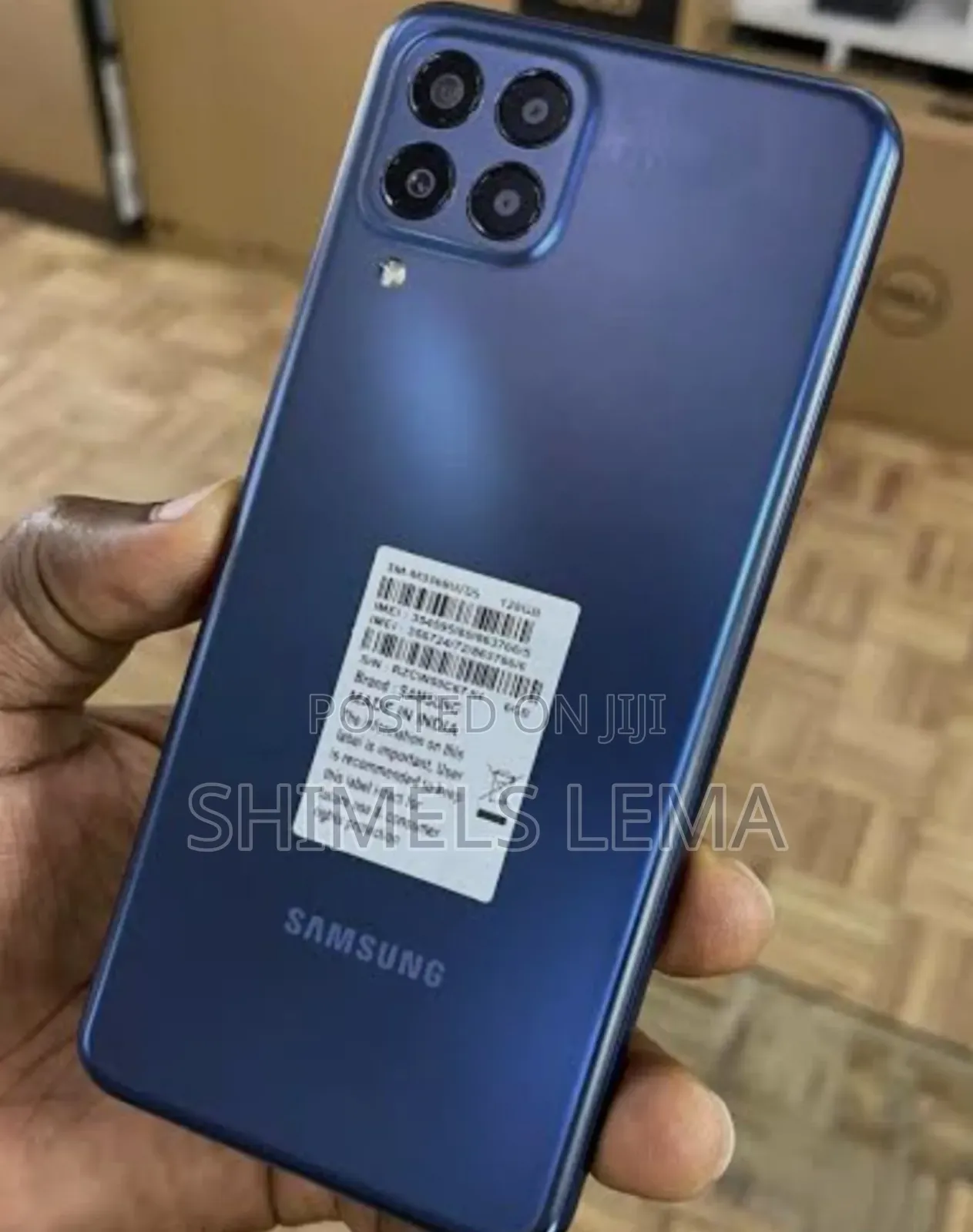 New Samsung Galaxy M33 128 GB Blue